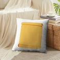 thumbnail image 4 of LALILO Throw Pillow Covers Retro Scroll Flat Retro Scroll Baby Cushion Cover 18" x 18", 2 Pack, 4 of 6