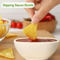 thumbnail image 4 of Lsupdaol 6 Pack 4.5 oz Small Wheat Straw Dipping Bowls Unbreakable Dessert Bowls Soy Sauce Dishes 3.7 x 3.7 x 1.5 Mini Prep Saucer Dipping Saucers for Side Dish Ketchup Soy Dessert Snack(Bright), 4 of 7