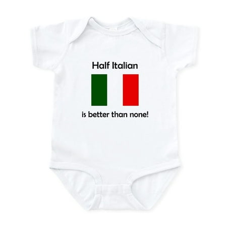 

CafePress - Half Italian Body Suit - Baby Light Bodysuit Size Newborn - 24 Months