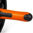 thumbnail image 2 of Iron Body Fitness Deluxe Double Ab Wheel Roller with Dual Wheels and Comfort Grip Handles, 2 of 9