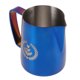 thumbnail image 4 of Jarra de espuma de acero inoxidable 304, taza de flores, espumador de leche y café, 600ml, boca puntiaguda, Ti azul, 4 of 5