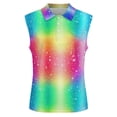 thumbnail image 4 of Sleeveless T Shirts for Women Crewneck Shirts Tops Every Day Casual Wear Summer Tops, 4 of 5