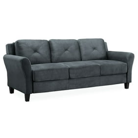 Classic Victorian Style Tufted Velvet Sofa Living Room Couch With