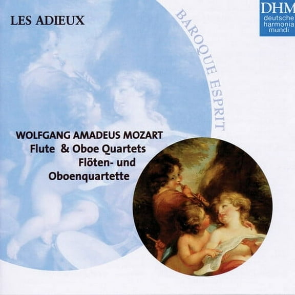 Mozart / Adieux - Flute Quartets: Oboe Quartets - Music & Performance - CD