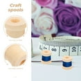 thumbnail image 5 of OULII 100Pcs Spools for Craft Activities and Model Making Wood Material, 5 of 5