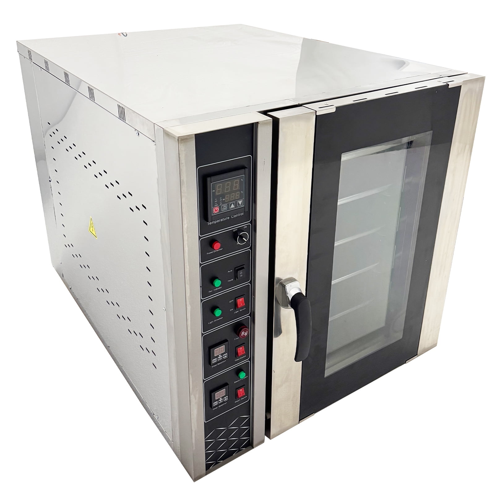 Convection Oven Electric Steam Hot Air Circulation Oven with 5 Trays 220V 3PH 6.5KW