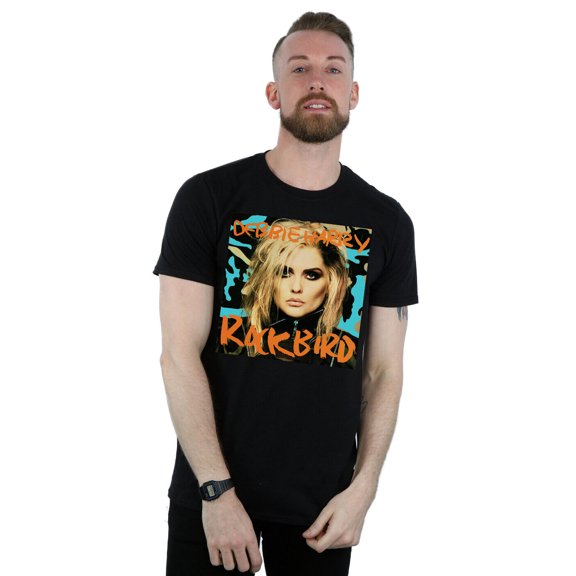 Debbie Harry Men's Rockbird Cover T-Shirt