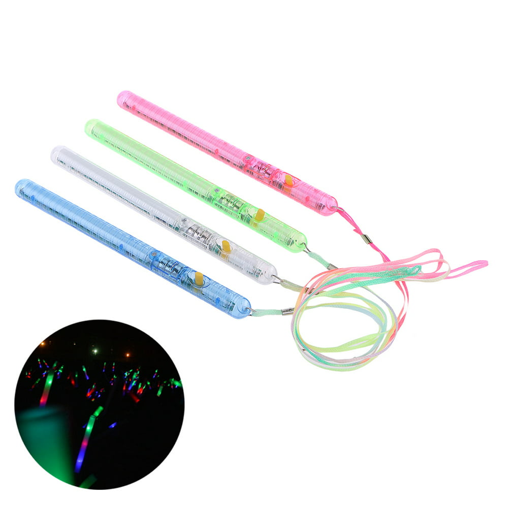 30pcs Multi Colour Fluorescent Light Sticks Flashing Stick for Concert ...