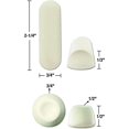 thumbnail image 2 of Danco 10062 Pare-Chocs Universel, pour Utilisation avec Sièges de Toilette, Caoutchouc, 1 Pack, Blanc, 2 of 8