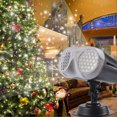 thumbnail image 4 of Christmas Snowflake LED Projector Light Waterproof Snowfall Projection Lamp with Remote Control for Christmas Holiday Party Garden Patio, 4 of 5