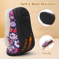 thumbnail image 6 of JOINFREE Kids Boys Girls Slippers Non-slip Fuzzy Memory Foam House Slippers, 6 of 9