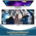 thumbnail image 2 of Anime Mousepad Japanese XXL Mousepad Rubber Anti-Slip and Waterproof 35.5 x 15.8 in, 2 of 6