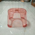 thumbnail image 6 of FashionCha Bathroom Stool Portable Ergonomic Stable Non Slip Step Stool Foot Rest for Multi Pink, 6 of 9