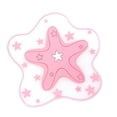 thumbnail image 1 of Insulation Pad Multi-Purpose Heat-Resistant Coaster Sunflower and Starfish Design for Hot Pots Dishes Teapot, 1 of 9