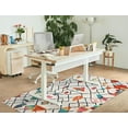 thumbnail image 4 of Motif Printed Faux Rabbit Roboto Ivory & Multi 3 ft. x 5 ft. Accent Rug, 4 of 6