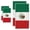 Mexico, variant on GOGREEN 4 Pack America Beach Towel Large Sand Free Towels for Travel, Quick Dry Absorbent Beach Towels for World Cup 2026 Pool Yoga Gym Camping