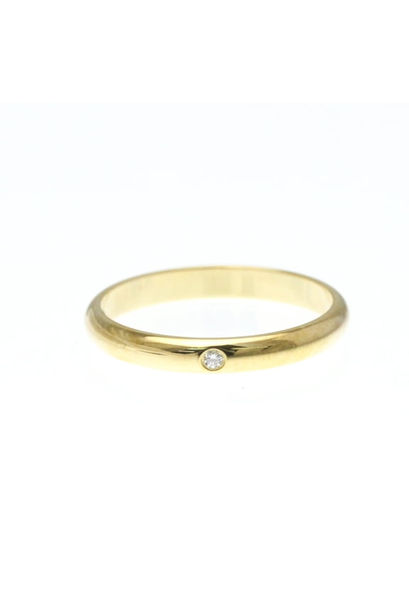 Pre-Owned Cartier 1895 Wedding Ring With 1 Diamond Yellow Gold (18K) Fashion Diamond... (Good)