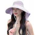 thumbnail image 2 of ievspot Sun Hat for Men Women Wide Brim Bucket Hats with Neck Flap Summer Fishing Hat for Hiking Travel And Outdoors, 2 of 8
