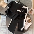 thumbnail image 2 of Casual Sportswear Set For Women In Summer, Lightweight And Stylish, Featuring Trendy Wide-Leg Pants In A Fashionable Two-Piece Outfit., 2 of 5