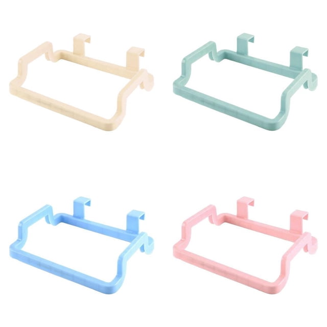 Estante Multifunción para Bolsas de Basura 4x para Puertas de Gabinete, Marco de Armarios Sunnimix Estante de basura de cocina