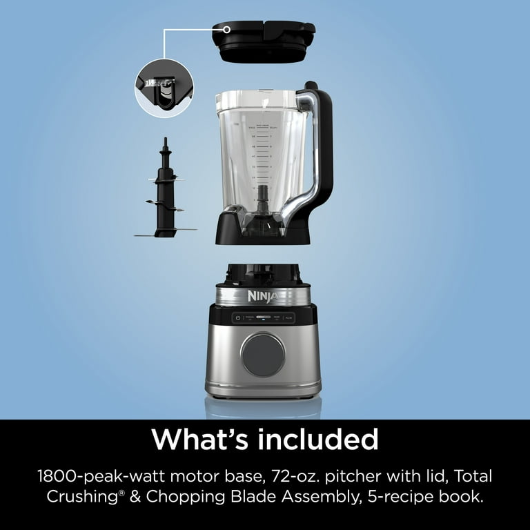Ninja Smart Touch System Power Blender Pro, Processor for Shakes