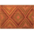 thumbnail image 1 of Ahgly Company Indoor Rectangle Southwestern Orange Country Area Rugs, 2' x 4', 1 of 1