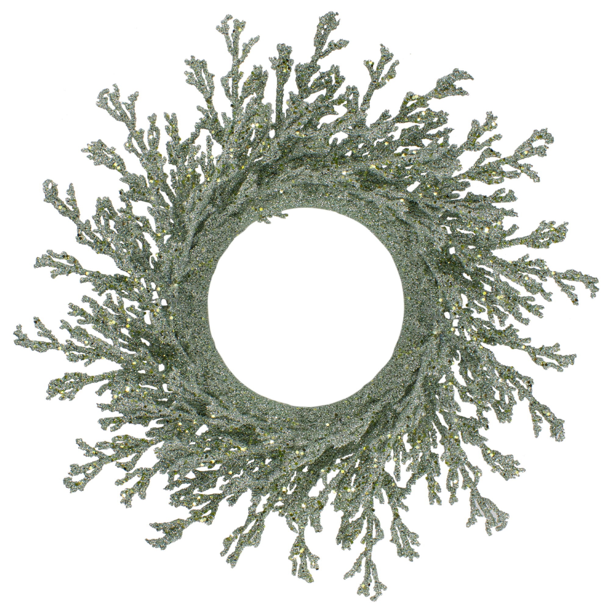 SALE 14 " Cypress X 4.5 " inside measure Wreath or Candle ring 