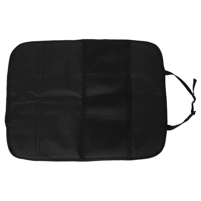 Luxshiny Back Seat Car Organizer Black Foam Multi Functional Design For Vehicle Use 1Set