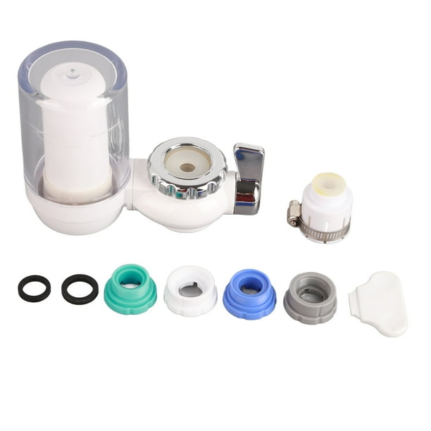 Purificador de grifo sin cloro para cocina, baño, lavabo, hogar, filtro de agua, junta universal