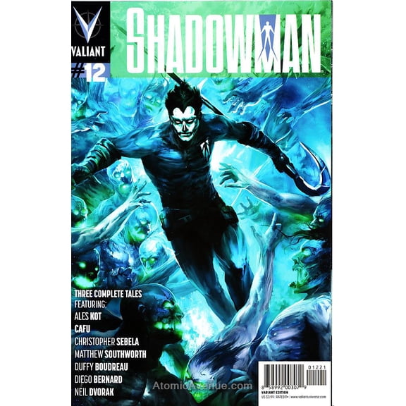 Shadowman (4th Series) #12A VF ; Valiant Comic Book