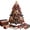 Church Bow, variant on Christmas 3D Quilted Tree Ornament Craft Kit, Floral Angel Beaded Patchwork Design for Adults and Tabletop Decor, 7.87 in