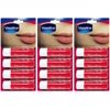 Vaseline Lip Therapy Stick With Petroleum Jelly, Rosy Lips, .16 ounce (Pack Of 12)