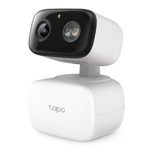 TP-Link Tapo TCW30 Indoor/Outdoor HD Security Camera with Pan/Tilt, Sound & Light Alarm, AI Detection & Local Storage — Enjoy 24/7 Coverage with No Subscription Costs
