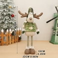 thumbnail image 4 of BINGLI Christmas Reindeer Decoration Plush Stuffed Xmas Deer Holiday Decoration Handmade Swedish Christmas Table Decor Ornament Elk Figurines for Home Indoor Fall Winter Party, 4 of 9