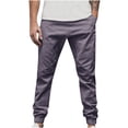 thumbnail image 2 of UTTOASFAY Mens Pants Men's Long Casual Sport Pants Fit Trousers Running Joggers Sweatpants Dark Gray 20(XXXXXXL), 2 of 5