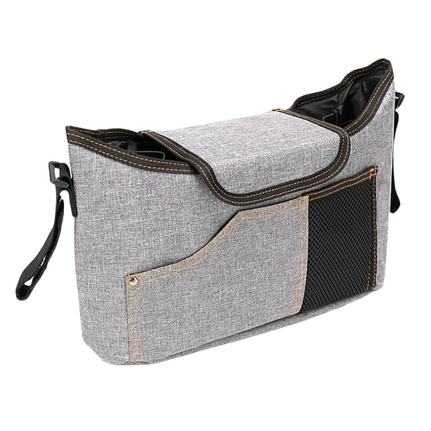 Organizador de Cochecito de Bebé Perfke con Portavasos Bolsa de Almacenamiento de Artículos Diversos Estilo 2