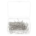 thumbnail image 1 of 100 Pcs Métal pour Fixation /trame de Cheveux//forme de Robe - Argent, 32 mm, 1 of 8