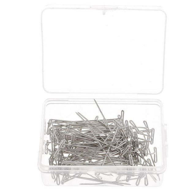 100 Pcs Métal pour Fixation /trame de Cheveux//forme de Robe - Argent, 32 mm