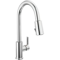 Open Box Peerless P7912lf-1.0 Flute 1.0 GPM Deck Mounted Pull Down Kitchen Faucet - Chrome