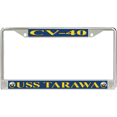 thumbnail image 1 of USS Tarawa CV-40 License Plate Frame, 1 of 1