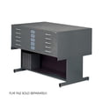 thumbnail image 4 of Safco Modern Metal Open Base Stand for 4998 Flat File Cabinet in Black, 4 of 4