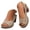 Khaki, variant on Dakaela Heeled Sandals for Women 2026 Open Toe Hollow out Slingback Mules Comfortable Dressy Summer Walking Pumps Shoes Size 6.5