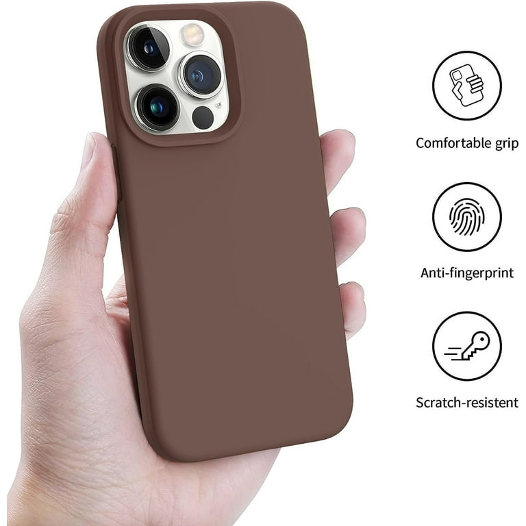 iPhone 13 Pro Phone Case, Liquid Silicone Ultra Slim Shockproof