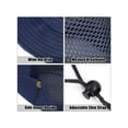 thumbnail image 5 of Deago Mesh Sun Hats for Men Women Bucket Hat Wide Brim UV Protection Summer Beach Safari Fishing Cap Outdoor (Navy), 5 of 8