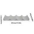 thumbnail image 3 of Qiangzon Wine Racks Countertop Refrigerator Wine Rack Premium European Style Stackable Wine Rack – Plastic Bottle Display Mat & Holder for Refrigerator, Kitchen Countertop, Pantry Storage Organizer, 3 of 9