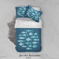 thumbnail image 3 of 3D Cartoon Fish Pattern Quilt Cover Set Ropa de Cama Set Funda Nórdica Fundas de almohada WJ, 3 of 3