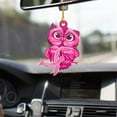 thumbnail image 4 of Home Improvement, 1pc Pinkseries Acrylic Cute Animals Ribbons Ornament Pinkseries Hanging Decorations Pendant Decorations Crafts Hanging Decorations, Hangs, 4 of 5