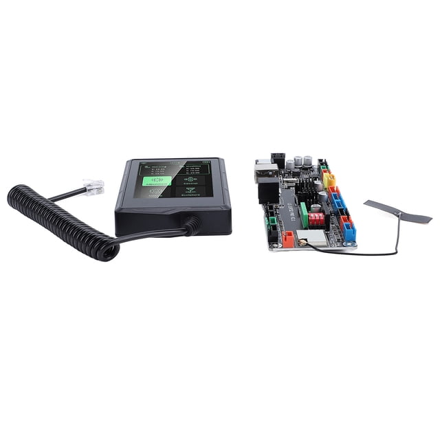 Placa Principal De La Máquina De Grabado, Pantalla Táctil De 3,5 Pulgadas 12-24V 10A Kit De Placa Base De Grabador De CPU De Doble Núcleo De 32 Bits Para Proyectos De