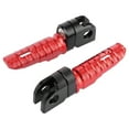 thumbnail image 4 of Rest Riding Accessory Pair Of Front Foot Pegs Aluminum Alloy Pedals Fit For   Z125 PRO Z250/SL Z400 Z900Red, 4 of 8