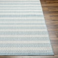 thumbnail image 4 of Mark&Day Outdoor Rugs, 3x7 South Global Indoor/Outdoor Light Teal Runner Area Rug, Non Shedding Green Beige Carpet for Patio, Porch, Deck, Bedroom, Living Room or Kitchen (2'7" x 7'3" Runner), 4 of 4
